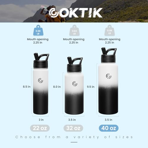 40oz Sports Water Bottle