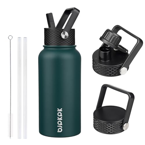 27oz Insulated Water Bottle with Straw Lid