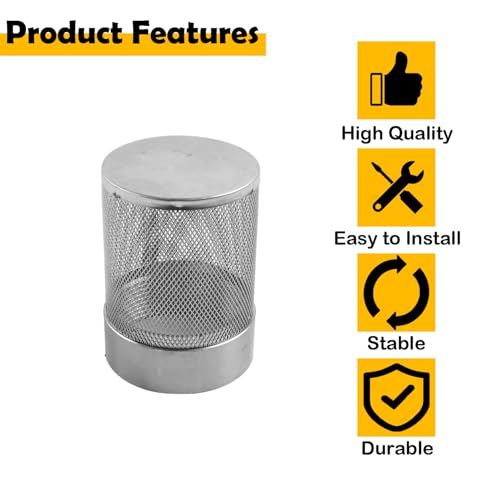 63mm Dia Hose Inlet Suction Strainer Filter