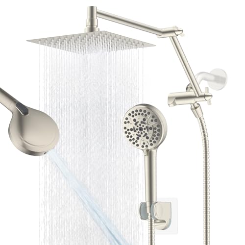 Metal Rain Shower Head with Handheld