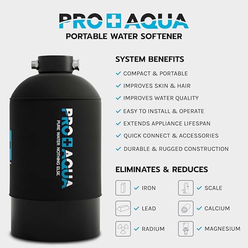 16 000 Grain Portable Water Softener for RV