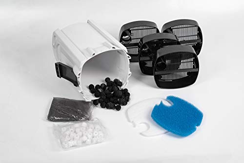 HW 704B 525GPH Canister Filter with Meida Kits