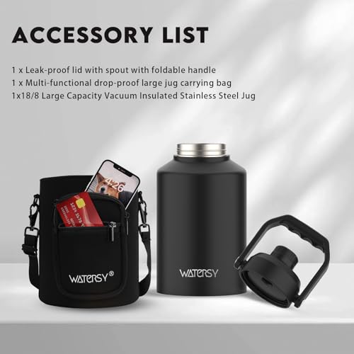 Half Gallon Water Bottle Insulated