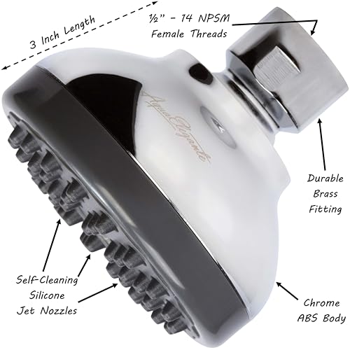 Pressure Boosting Shower Head