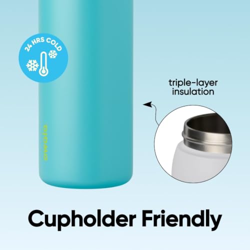 FreeSip Stainless Steel Water Bottle 40 oz Summer Sweetness