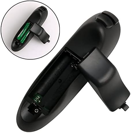 Vacuum Insulated Premium Water Bottle with Rechargeable Bluetooth Speaker and Xtreme Mini Bluetooth Remote. Remote Doubles as Gaming Joystick/Mouse for Smartphone Apps. (Navy)