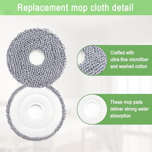Replacement Parts Accessories Kit for iRobot Roomba Plus 505 Combo 405 Combo Robot Vacuum Cleaner