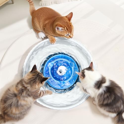 Ceramic Cat Water Fountain