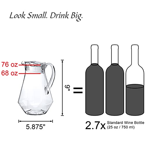 Sparkly Plastic Pitcher