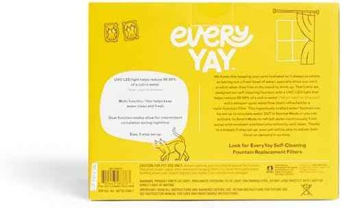 EveryYay by Petco Get Fresh Self-Cleaning Fountain for Cats 12.5 Cups