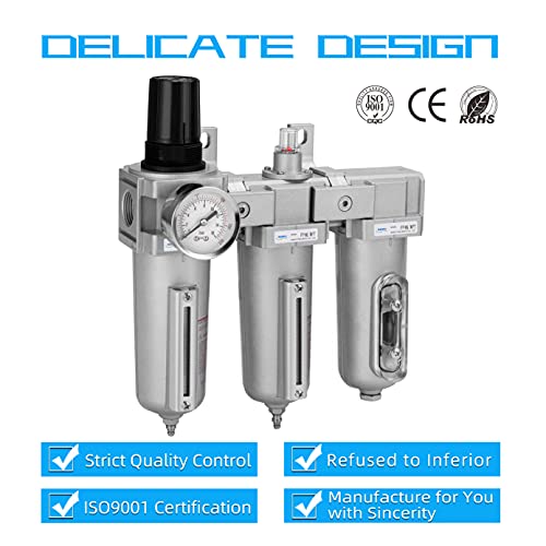3 4" NPT Air Compressor Filter Dryer Regulator