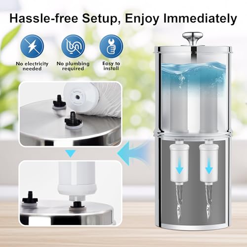6 Stage Filtration Water Filters (2 Count)