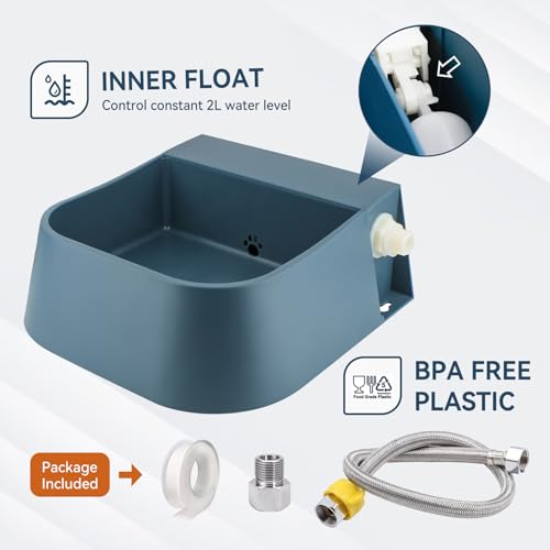 Dog Automatic Water Bowl for 3