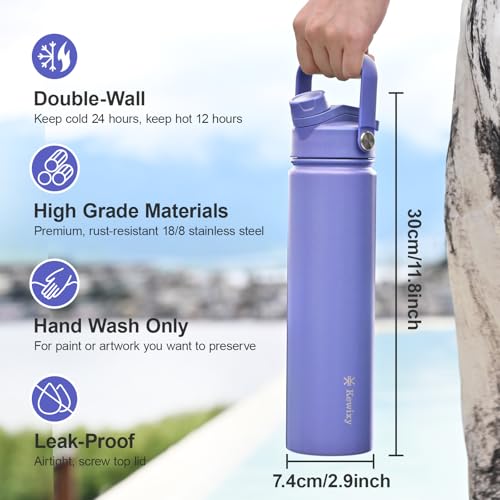 24 oz Insulated Water Bottle