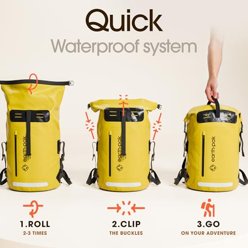 Waterproof Dry Bag Backpack 55L