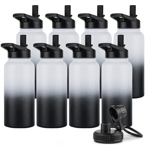 32 oz Insulated Water Bottle Bulk (8 Count)