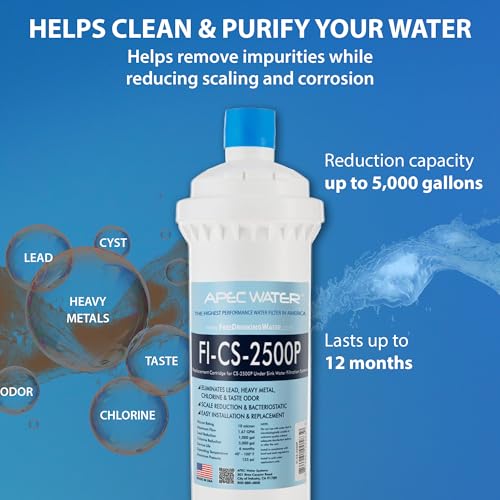 FI-CS-2500P Replacement Filter, 15 X 3.5 Inches