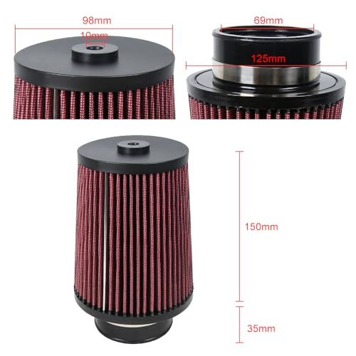2.75 Inch 70 mm High