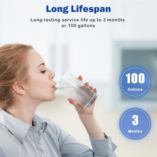 6 Pack PURWater Filter Replacement for RF (6 Count)