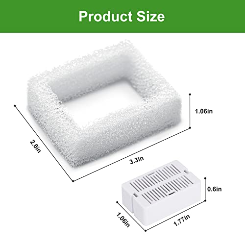 Replacement Filters for 360 Ceramic Pet Fountain