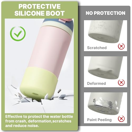Silicone Water Bottle Boot for Owala 14