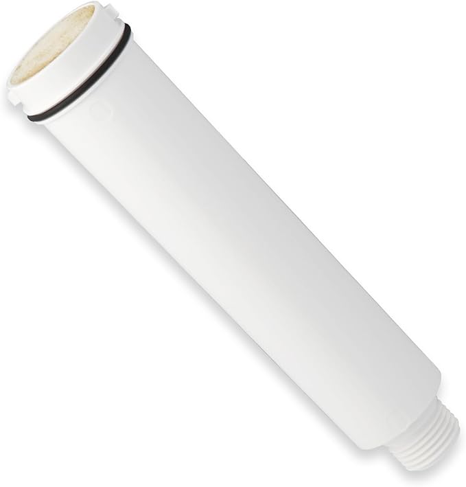 Legionela Shower Head Filter High Pressure Water Softer Filter Removed 99.99999% of Harmful Substance(Plus White)