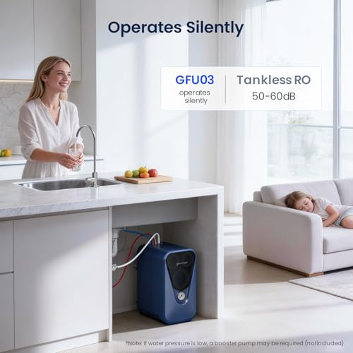 GFU03 Reverse Osmosis Water Filter System 800 GPD