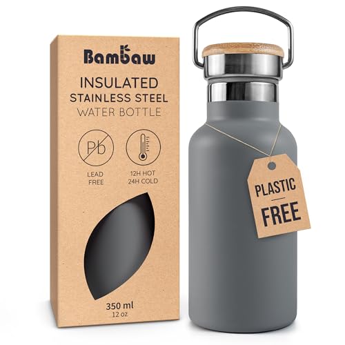 12 oz Stainless Steel Water Bottle