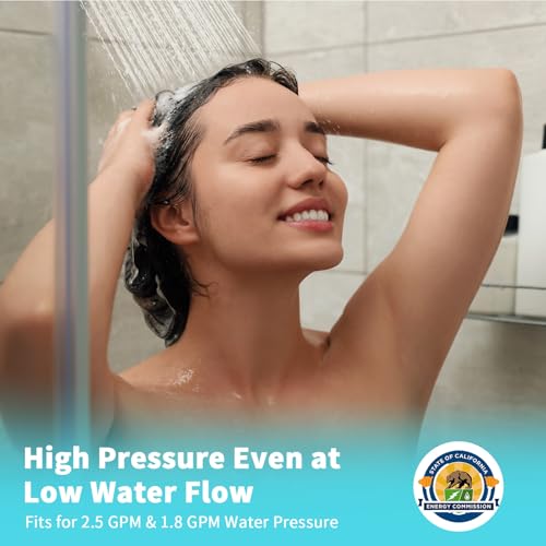 High Pressure Filtered Handheld Shower Head with Hose