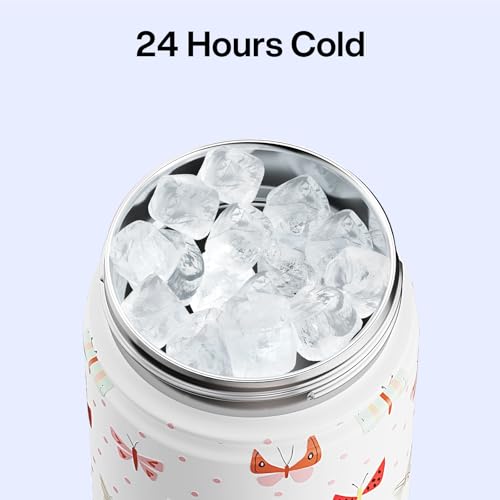 Insulated Water Bottle with Straw Stainless Steel Water Bottle