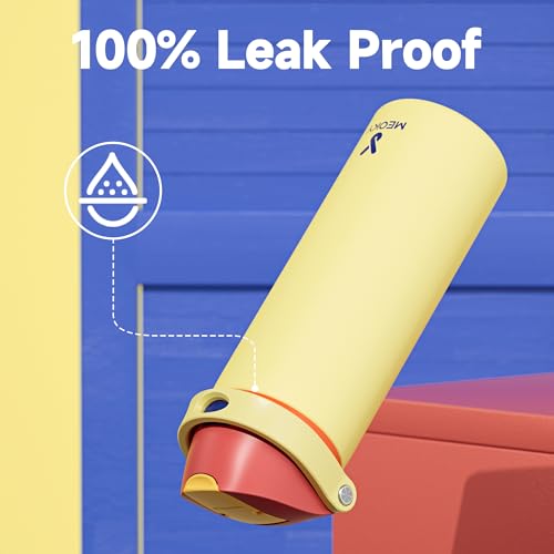 24 oz Insulated Water Bottle with Straw