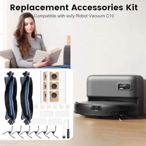 26 Pack Replacement Accessories for eufy Robot Vacuum C10 (26 Count)