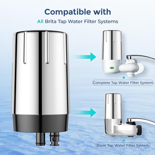 2 Pack Faucet Filter Replacement for Brita® Faucet Filtration System (2 Count)