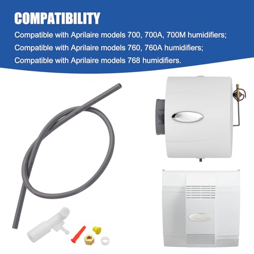 4235 Feed Tube Nozzle Assembly with Sleeve Nut Compatible with Aprilaire 700 Series Aprilaire Humidifier Models 700