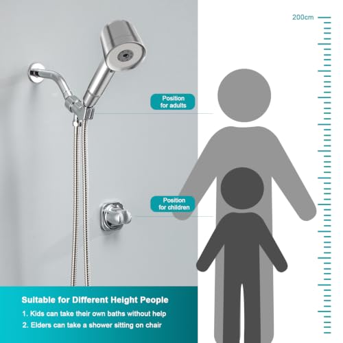 High Pressure Shower Head with Handheld
