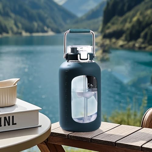 Large Glass Water Bottle