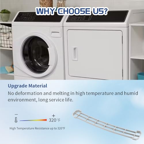 Upgraded] 510502W Dryer Lint Filter Cover