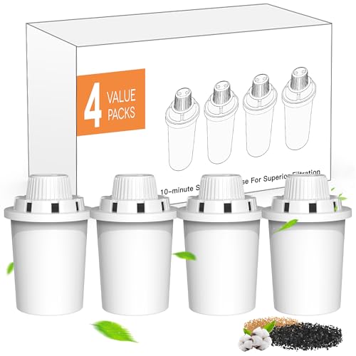 Replacement Filters 4 Packs for Lesotc Dog Fountain (4 Count)
