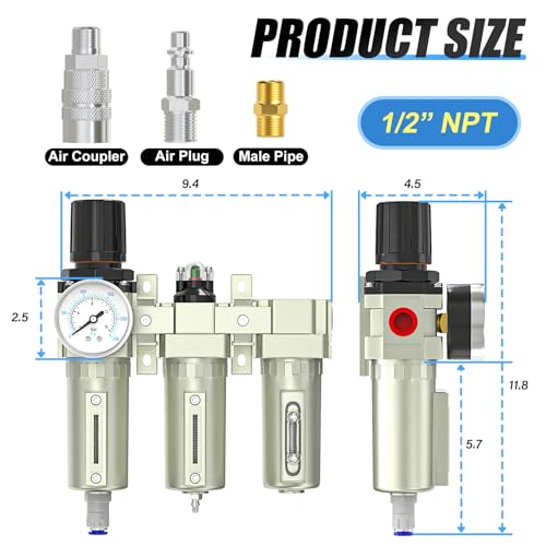 MEANLIN 1 2" NPT 3