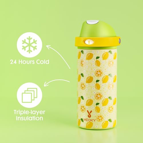 18 oz Stainless Steel Water Bottle for Kids