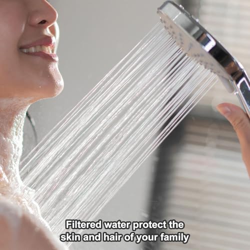 12 Pcs Shower Head Filter 2.8 Inch PP Cotton Filter Cartridge Replacement High