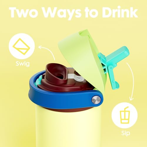18 oz Insulated Water Bottle for Teens