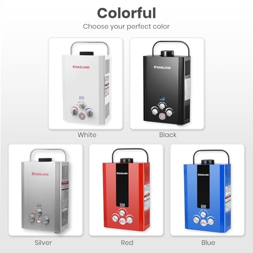 BE158S 1.58GPM 6L Outdoor Portable Propane Gas Tankless Water Heater