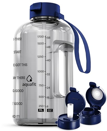 Half Gallon Water Bottle with Time Marker