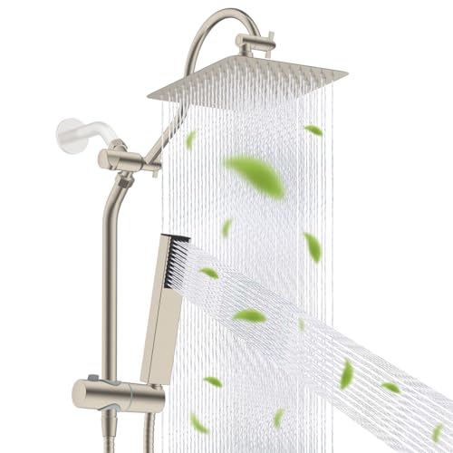 10'' Rainfall Showerhead with 4