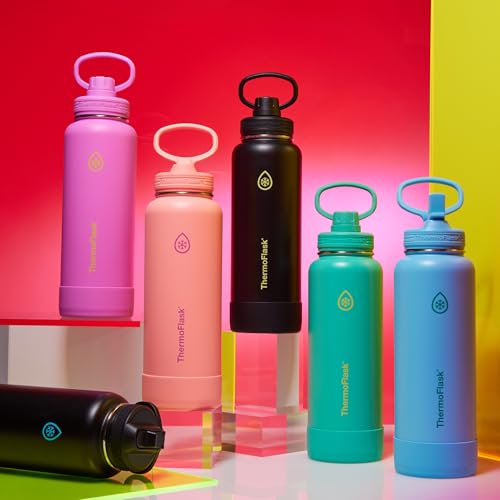 Insulated Water Bottle with Spout Lid