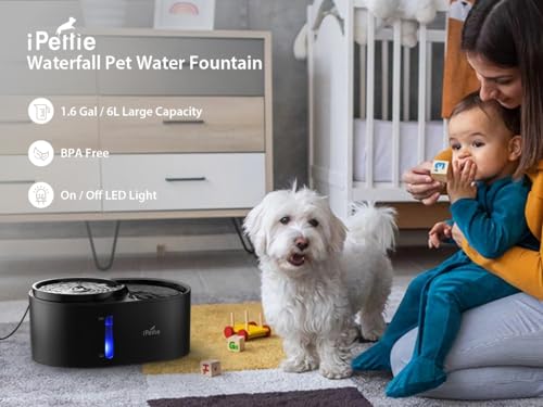 Waterfall Dog Water Fountain