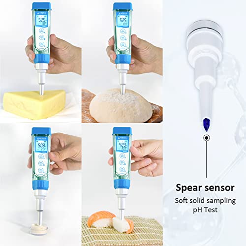 AI3713 PH60S Z Smart Spear pH Tester for Food and Solid Sampling pH Measurement'