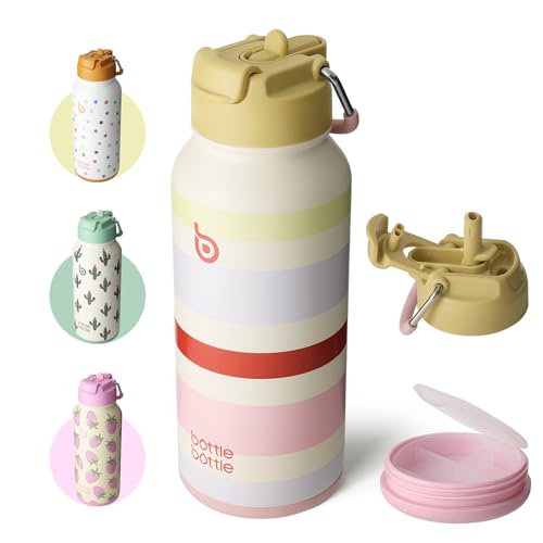 32oz Insulated Water Bottle with Pill Box