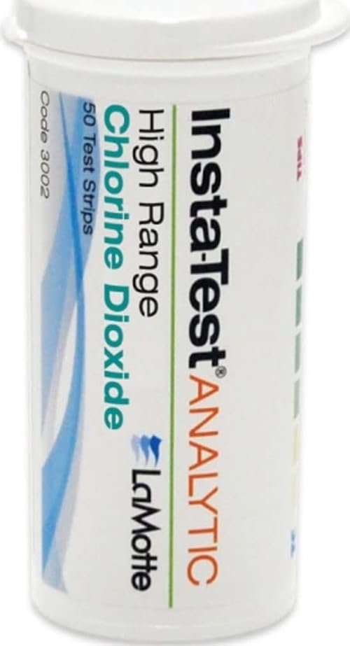 Insta Test 3002 Chlorine Dioxide Single Factor Test Strip (50 Count)